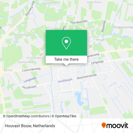 Houvast Bouw map