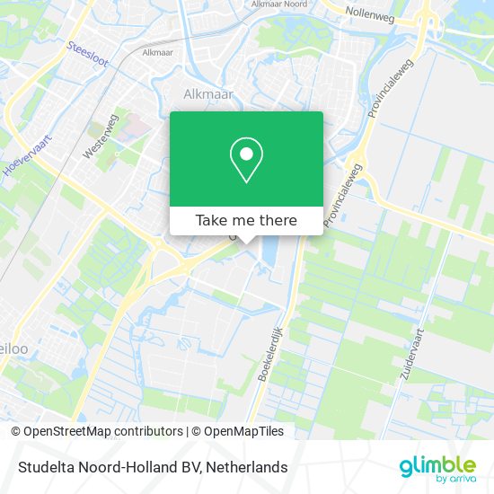 Studelta Noord-Holland BV map