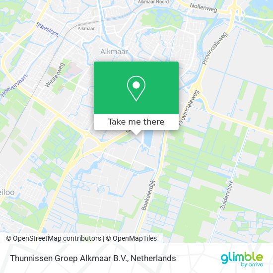 Thunnissen Groep Alkmaar B.V. map