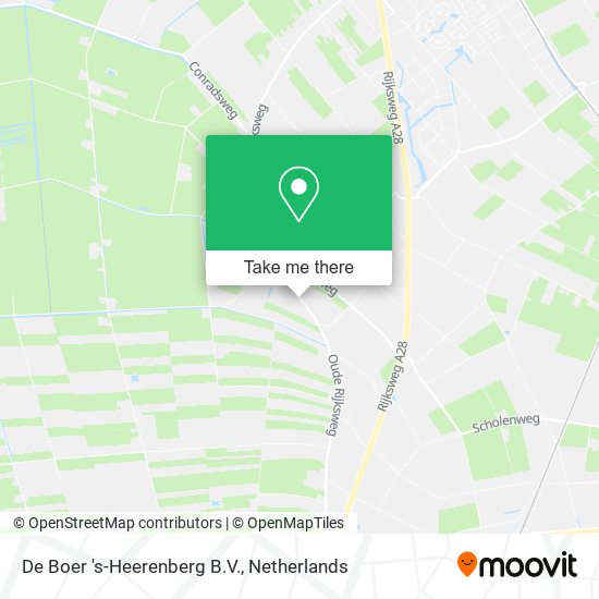 De Boer 's-Heerenberg B.V. map