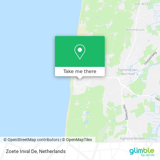 Zoete Inval De map