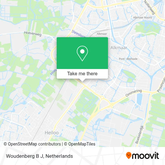 Woudenberg B J map