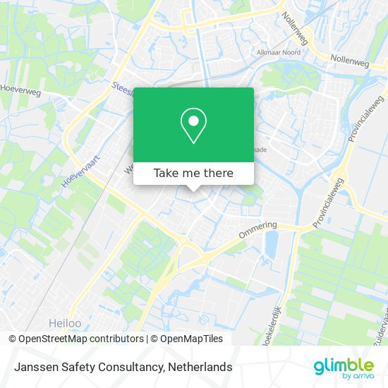 Janssen Safety Consultancy map