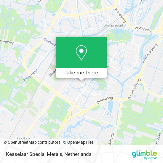 Kesselaar Special Metals Karte