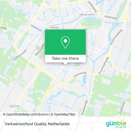 Verkeersschool Quality map