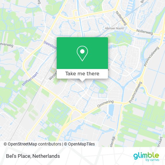Bel's Place map