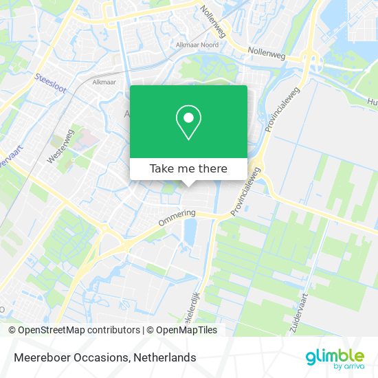 Meereboer Occasions map