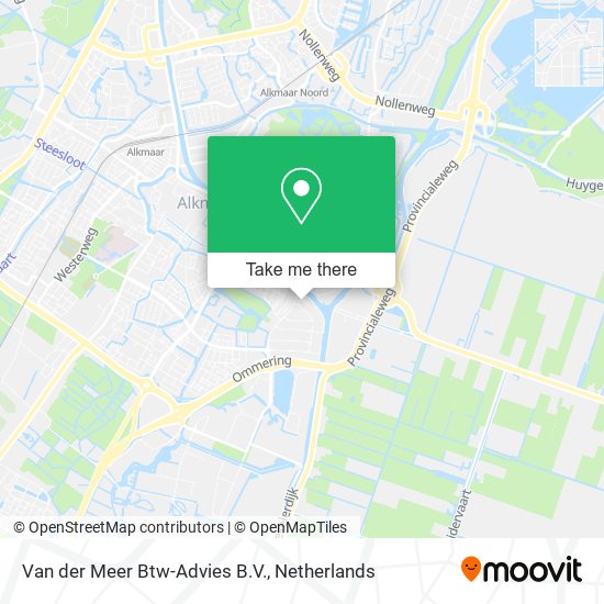 Van der Meer Btw-Advies B.V. map