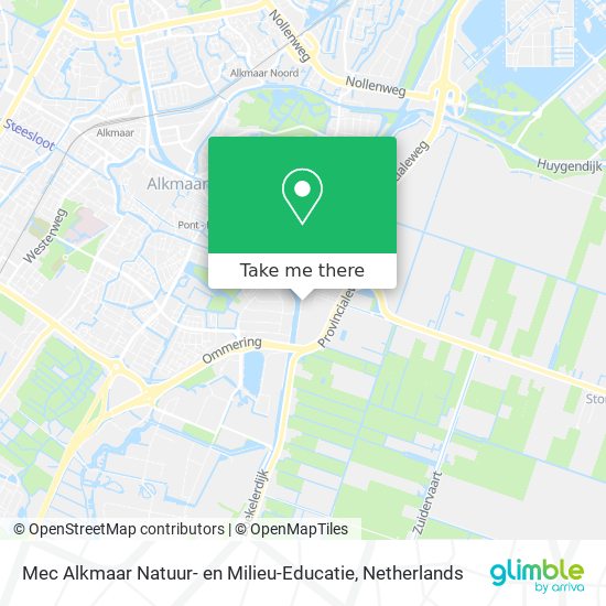 Mec Alkmaar Natuur- en Milieu-Educatie Karte