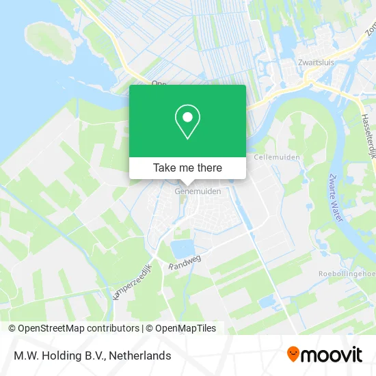 M.W. Holding B.V. map
