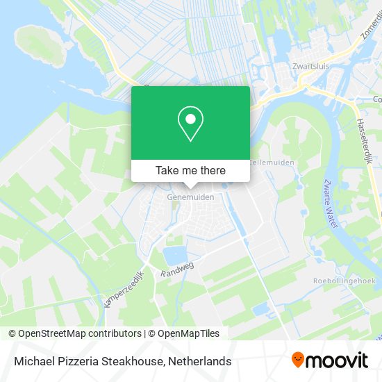 Michael Pizzeria Steakhouse map
