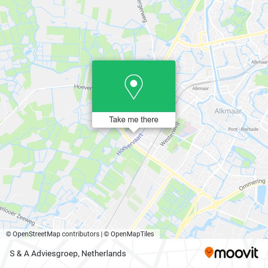 S & A Adviesgroep map