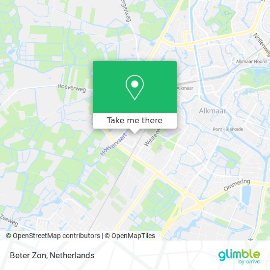 Beter Zon map