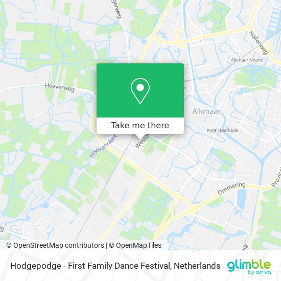 Hodgepodge - First Family Dance Festival map
