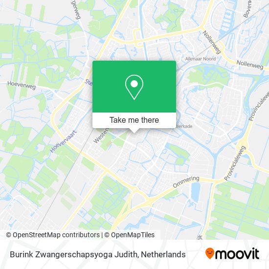 Burink Zwangerschapsyoga Judith map