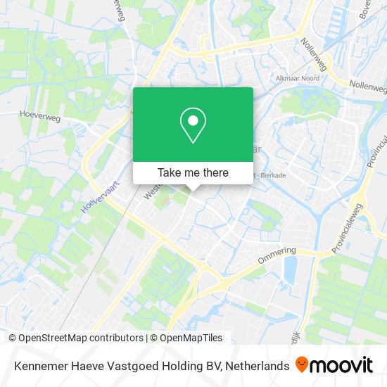 Kennemer Haeve Vastgoed Holding BV map