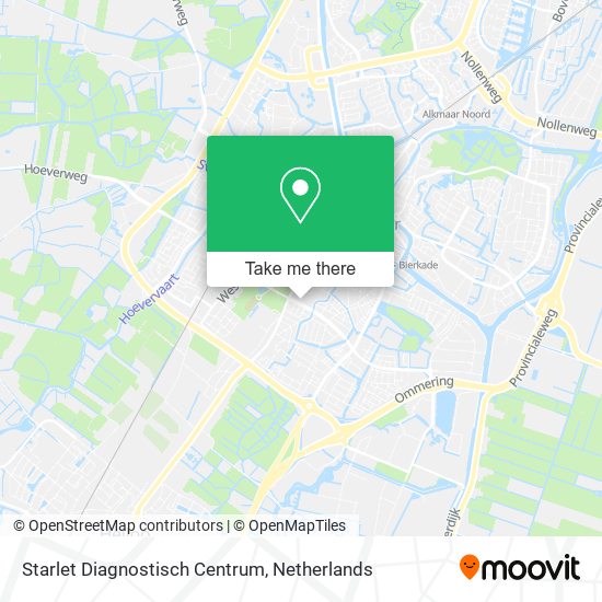 Starlet Diagnostisch Centrum map