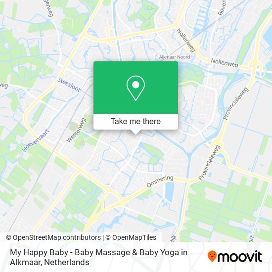 My Happy Baby - Baby Massage & Baby Yoga in Alkmaar Karte