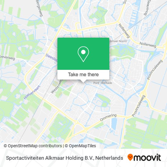 Sportactiviteiten Alkmaar Holding B.V. Karte