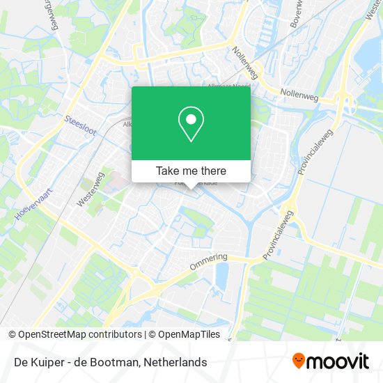 De Kuiper - de Bootman map