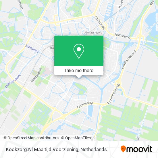 Kookzorg.Nl Maaltijd Voorziening map