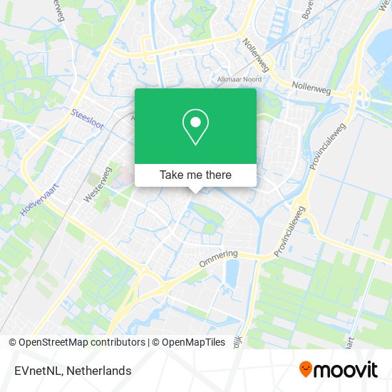 EVnetNL Karte