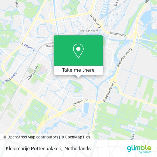 Kleiemarije Pottenbakkerij Karte