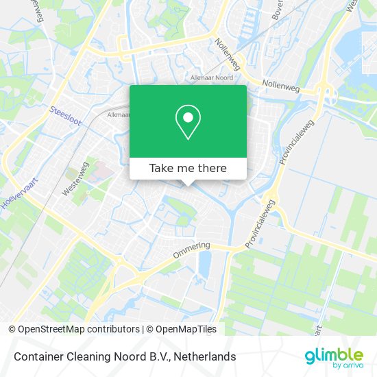 Container Cleaning Noord B.V. map