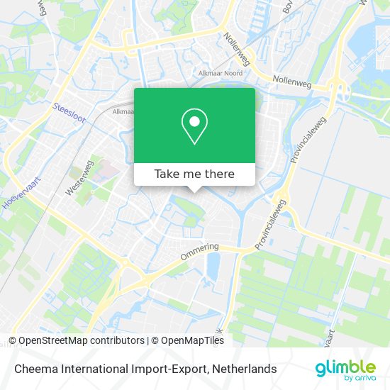 Cheema International Import-Export map