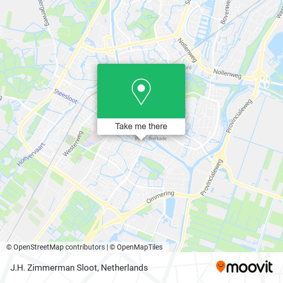 J.H. Zimmerman Sloot map