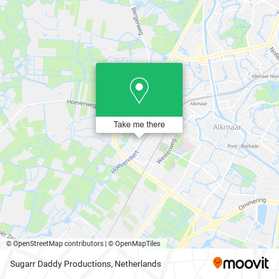 Sugarr Daddy Productions map