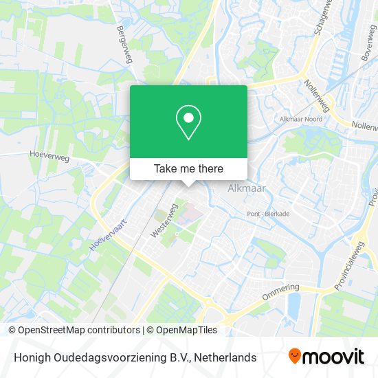 Honigh Oudedagsvoorziening B.V. map