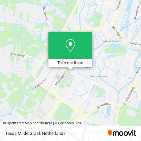 Tessa M. de Graaf map