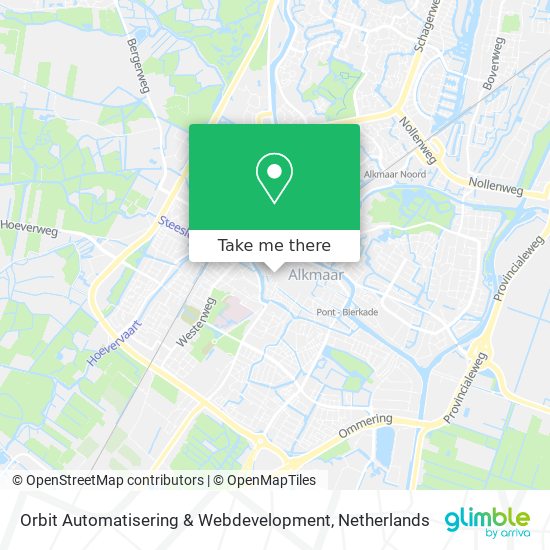 Orbit Automatisering & Webdevelopment Karte