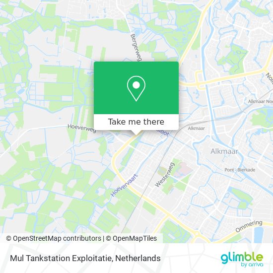 Mul Tankstation Exploitatie map