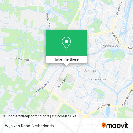 Wijn van Daan map