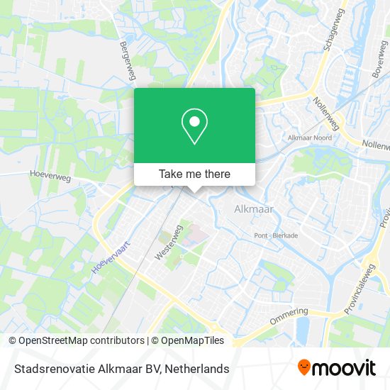 Stadsrenovatie Alkmaar BV Karte