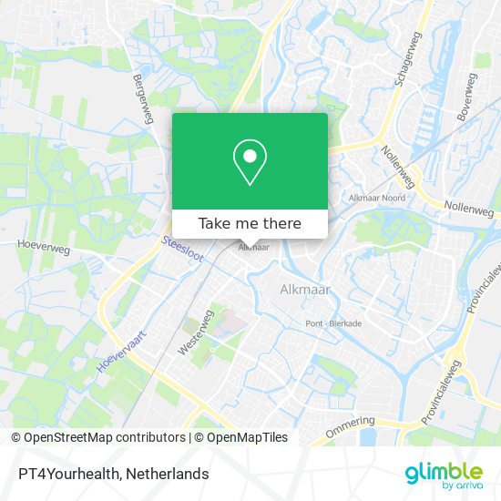 PT4Yourhealth map