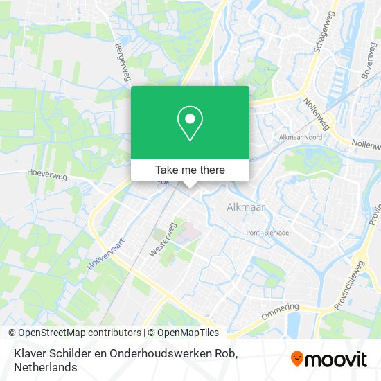 Klaver Schilder en Onderhoudswerken Rob map