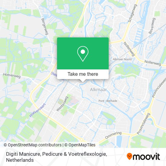 Digiti Manicure, Pedicure & Voetreflexologie map