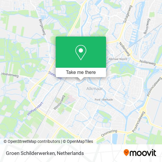 Groen Schilderwerken map