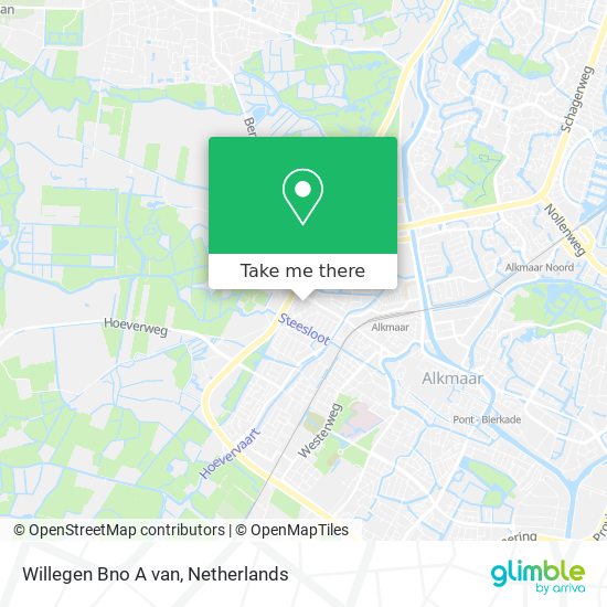 Willegen Bno A van map