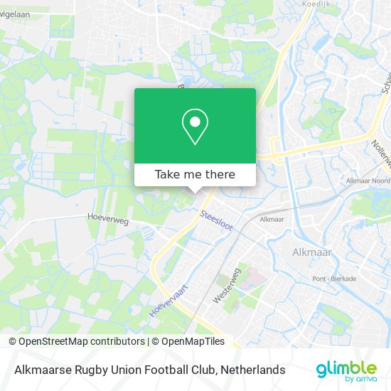 Alkmaarse Rugby Union Football Club map