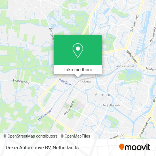 Dekra Automotive BV map