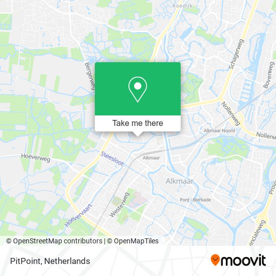 PitPoint map