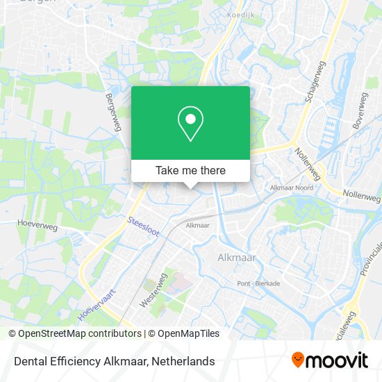 Dental Efficiency Alkmaar Karte