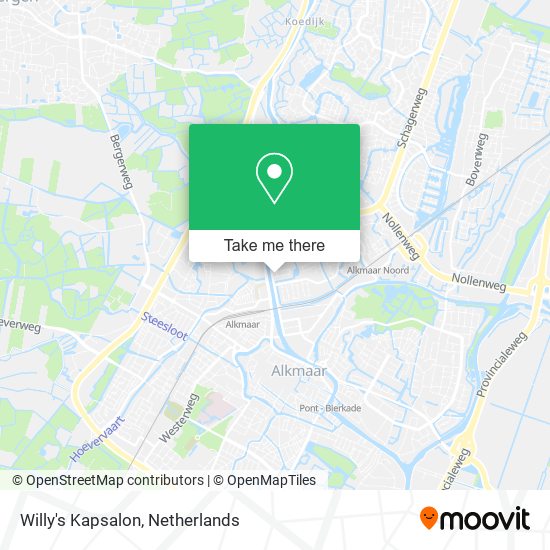 Willy's Kapsalon map