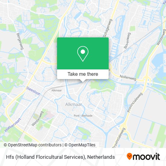 Hfs (Holland Floricultural Services) Karte