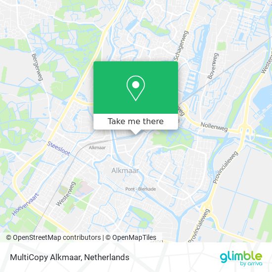 MultiCopy Alkmaar map
