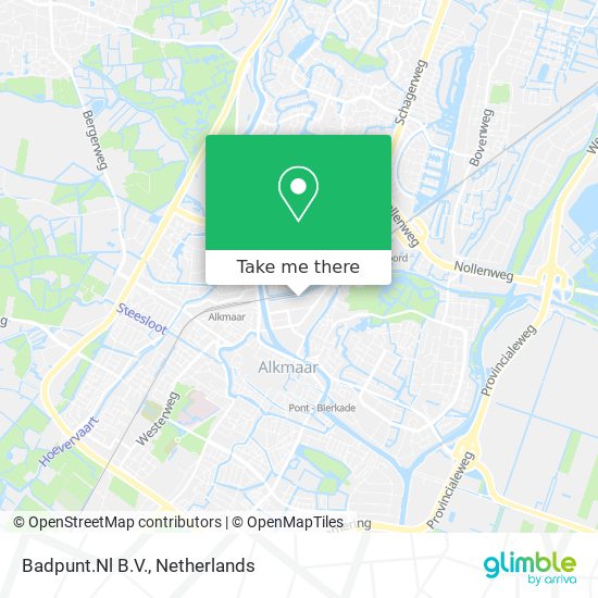 Badpunt.Nl B.V. map